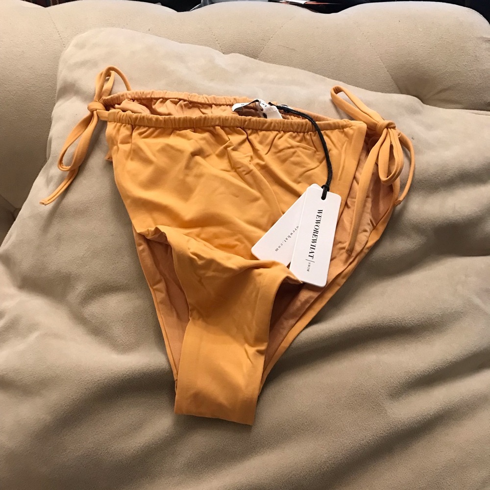 We wore that bikini bottoms